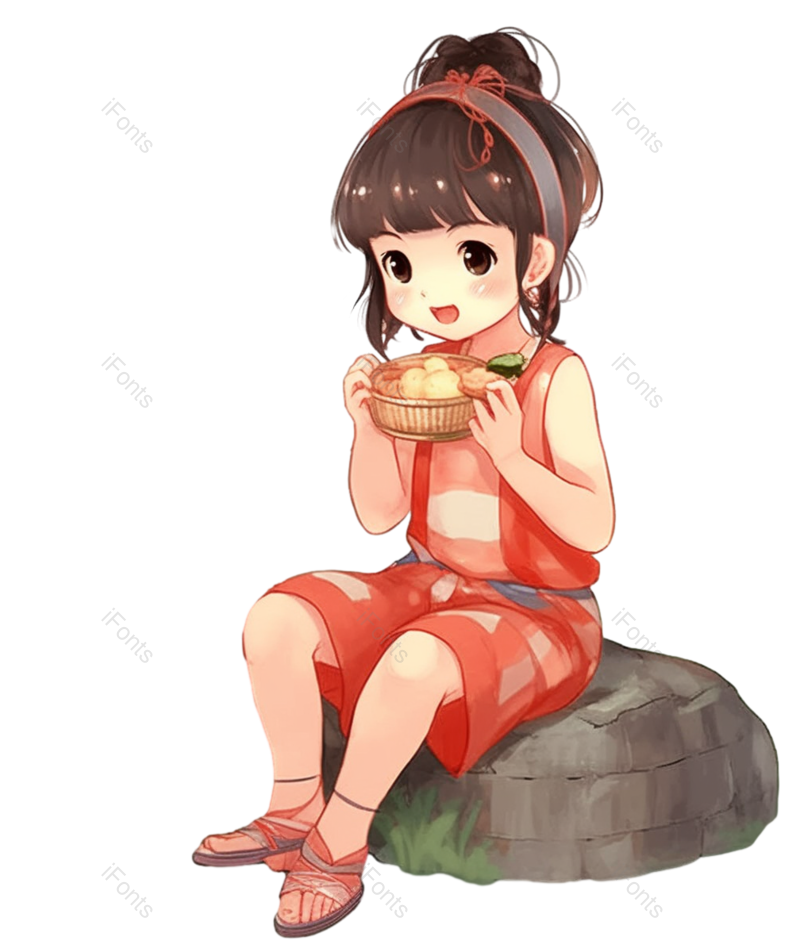 西瓜图片,夏至元素,元素PNG,儿童免抠素材